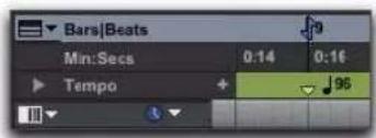 Avid Pro Tools 8.0 - Pour Insérer un événement de tempo : - 3