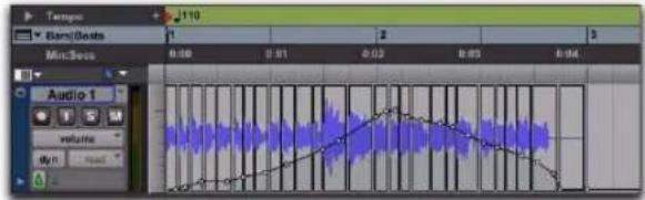 Avid Pro Tools 8.0 - Limitation du décalage de l'automation - 1