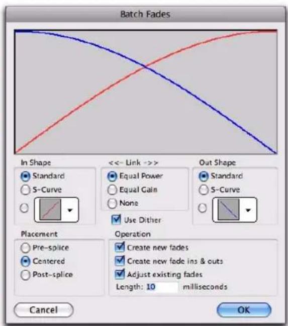 Avid Pro Tools 8.0 - Pour appliquer des crossfades entre plusieurs régions : - 3
