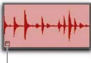 Avid Pro Tools 8.0 - Pour verrouiller (ou déverrouiller) l'édition d'une région : - 2