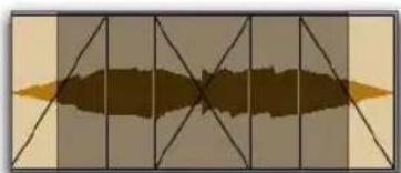 Avid Pro Tools 8.0 - Pour rogner une région au niveau d'une sélection contenant des fondus, effectuez l'une des opérations suivantes : - 1