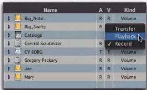 Avid Pro Tools 8.0 - Pour redéfinir un indicateur de volume : - 1