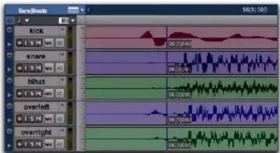 Avid Pro Tools 8.0 - Pistes de batterie et mode Collection - 1