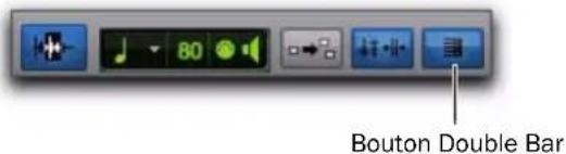 Avid Pro Tools 8.0 - Bouton Double Bar - 1