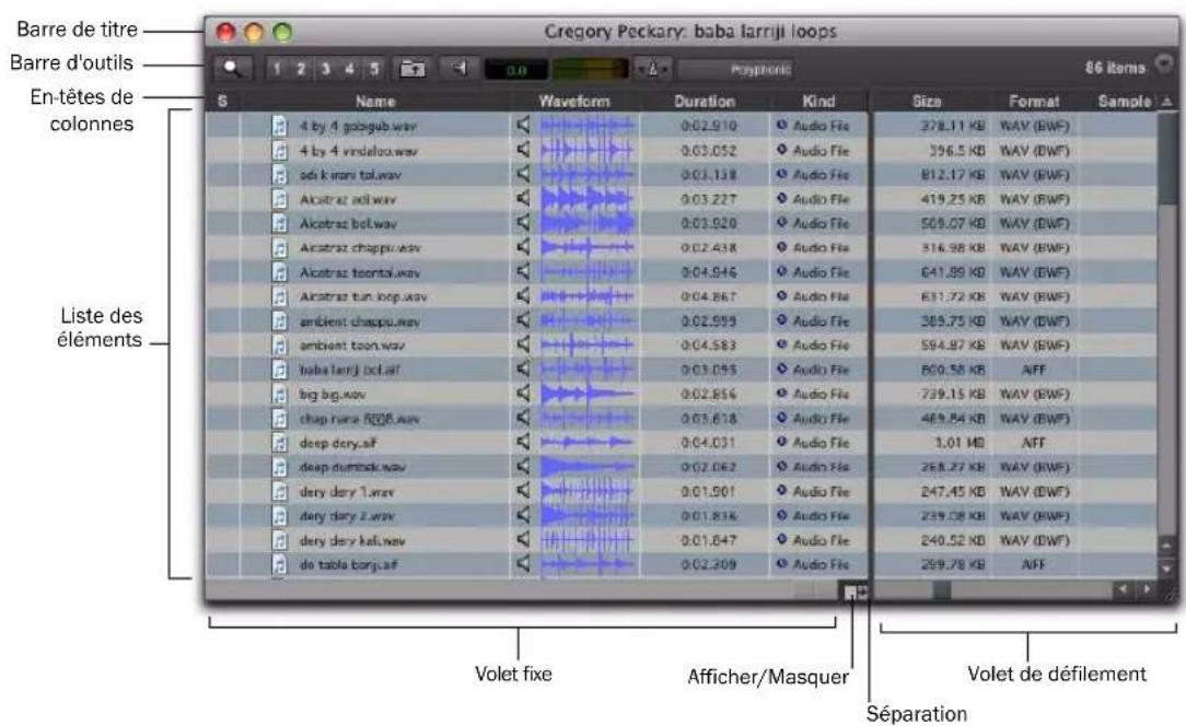 Avid Pro Tools 8.0 - Navigateurs DigiBase - 2