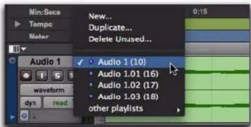 Avid Pro Tools 8.0 - Playlist - 1