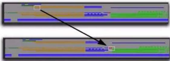 Avid Pro Tools 8.0 - Pour naviguer dans la session par le biais de la vue Universe : - 1
