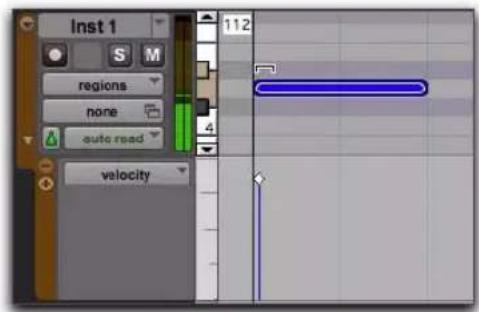 Avid Pro Tools 8.0 - Outil Smart dans la vue Notes - 2