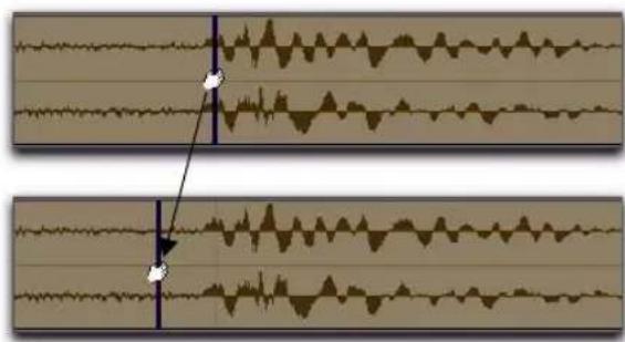 Avid Pro Tools 8.0 - Pour déplacer un beat trigger : - 1