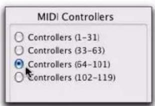 Avid Pro Tools 8.0 - Pour activer manuellement un contrôleur continu pour l'automation : - 3