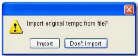 Avid Pro Tools 8.0 - Importation du tempo à partir de données audio basées sur des références temporelles - 1