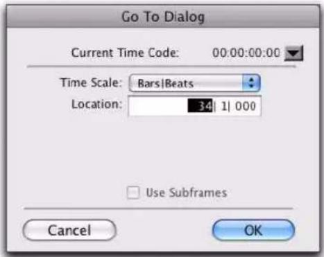 Avid Pro Tools 8.0 - Pour vous placer sur un emplacement spécifique de la liste des événements MIDI : - 2