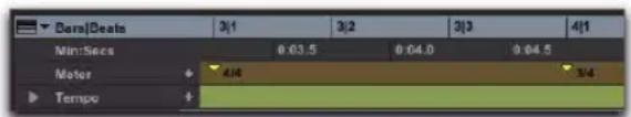 Avid Pro Tools 8.0 - Mesures partielles - 1