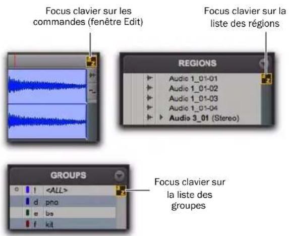 Avid Pro Tools 8.0 - Focus clavier - 2