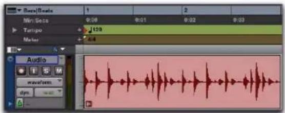 Avid Pro Tools 8.0 - Groupes de régions sur des pistes basées sur des références temporelles - 1