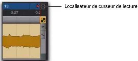 Avid Pro Tools 8.0 - Recherche du curseur de lecture lorsqu'il se trouve en dehors de l'écran - 1