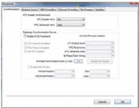 Avid Pro Tools 8.0 - Synchronisation - 2