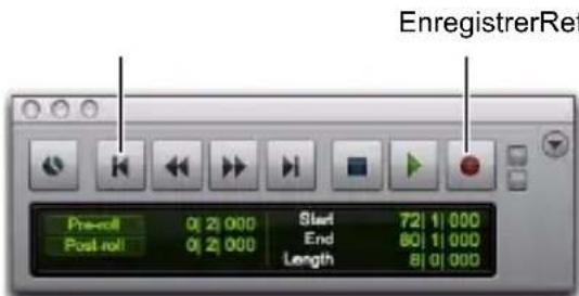 Avid Pro Tools 10.0 - Pour enregistrer une piste audio : - 4
