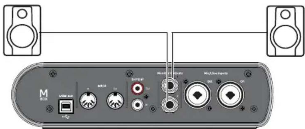 Avid Pro Tools 10.0 - Connector un casque ou des haut-parleurs - 1