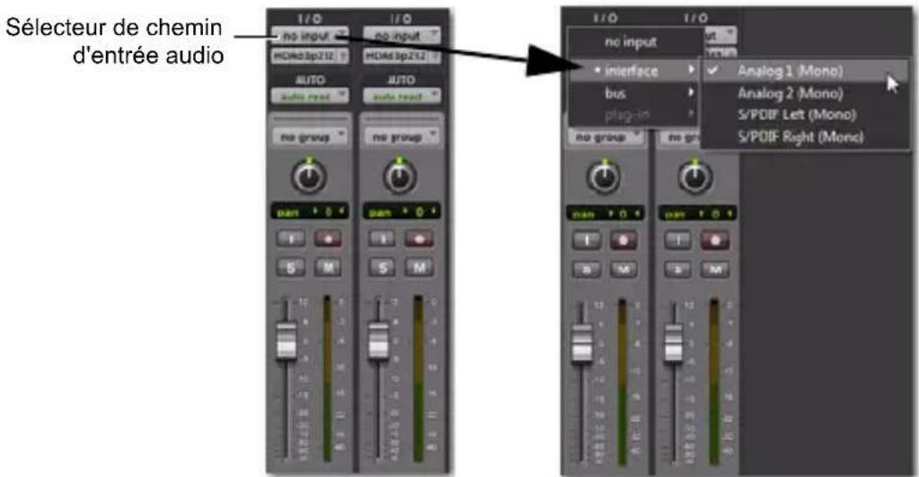 Avid Pro Tools 10.0 - Pour creer une piste audio et la preparer a l'enregistrement : - 2