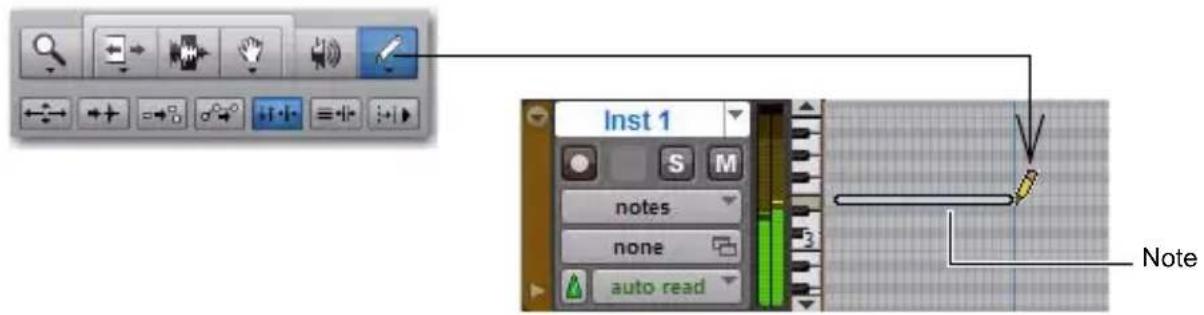 Avid Pro Tools 10.0 - Pour creer une note : - 6