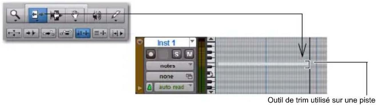 Avid Pro Tools 10.0 - Pour éoperator une note MIDI : - 1