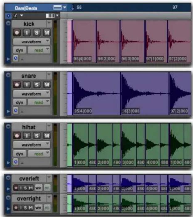 Avid Pro Tools 11.0 - Pour utiliser le mode Collection : - 1