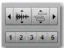 Avid Pro Tools 11.0 - Affichage et masquage des commandes supplémentaires de la fenêtre Edit - 2