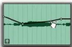 Avid Pro Tools 11.0 - Pour ajuster un point d'automation de gain du clip avec la Main : - 2