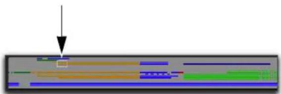 Avid Pro Tools 11.0 - Zone encadrée de la vue Universe - 1