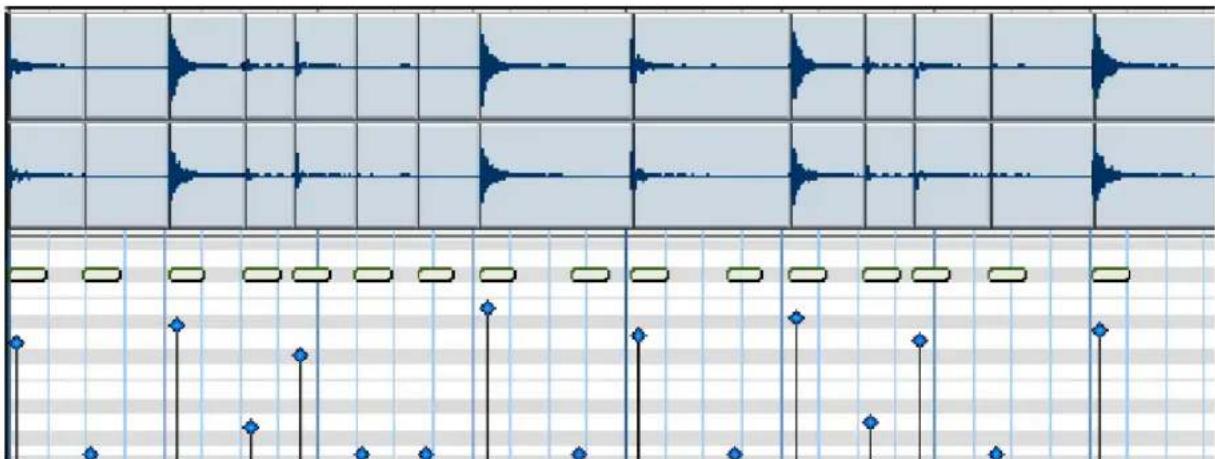 Avid Pro Tools 11.0 - Pour appliquer une quantification sur un groove : - 1