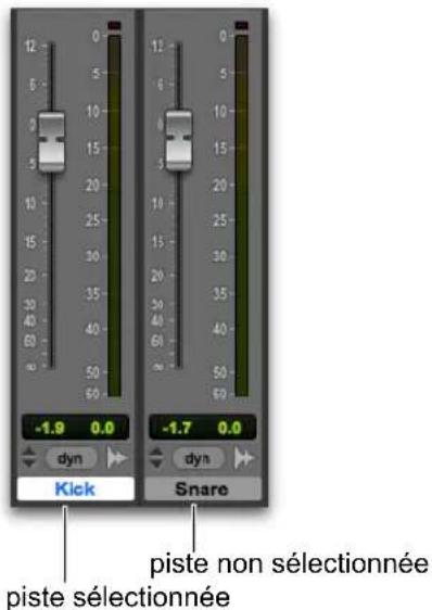 -1.9 0.0 dyn Kick -1.7 0.0 dyn Snare piste non sélectionnée piste sélectionnée