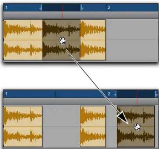 Avid Pro Tools 11.0 - Pour séparer une sélection avec l'outil de séparation : - 2
