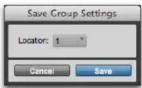 Avid Pro Tools 11.0 - Pour enregistrer les paramètres d'attributs actuels en tant que preset : - 2