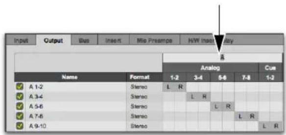 Avid Pro Tools 11.0 - Pour renommer une interface audio dans la boîte de dialogue I/O Setup : - 1