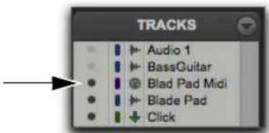 Avid Pro Tools 11.0 - Pour masquer une piste, effectuez l'une des opérations suivantes : - 1