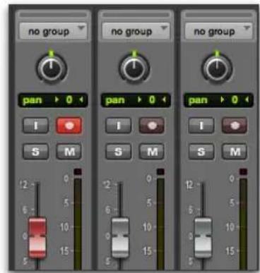 Avid Pro Tools 11.0 - Pour enregistrer une piste audio : - 1
