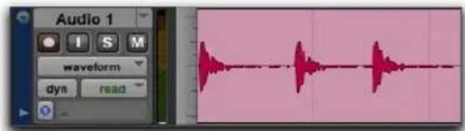 Avid Pro Tools 11.0 - Clips audio et formes d'onde - 1