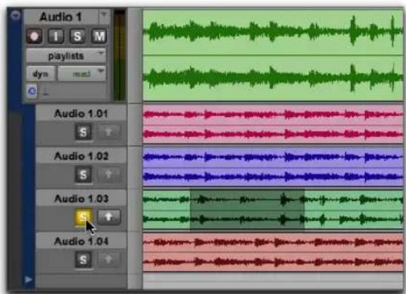 Avid Pro Tools 11.0 - Pour écouter une playlist alternative : - 1