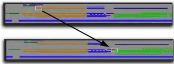 Avid Pro Tools 11.0 - Pour naviguer dans la session à l'aide de la vue Universe : - 1