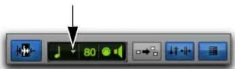 Avid Pro Tools 11.0 - Pour définir une durée de note par défaut : - 1