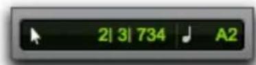 Avid Pro Tools 11.0 - Selection Display - 1