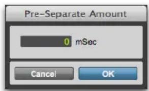 Avid Pro Tools 11.0 - Commandes de séparation - 1