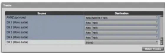 Avid Pro Tools 11.0 - Pour ouvrir et importer des pistes audio et/ou vidéo à partir d'une séquence OMF ou AAF : - 2