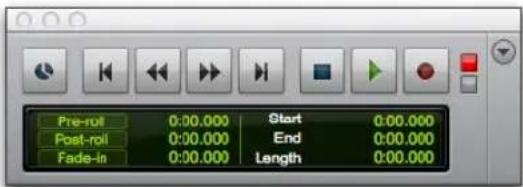 Avid Pro Tools 11.0 - Champs de début, de fin et de durée - 1