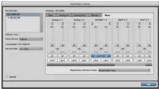 Avid Pro Tools 11.0 - Pour configurer une HD OMNI dans Pro Tools : - 5