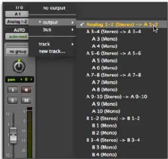 If o no output A 1 Analog 1-2 output AUTO bus auto read track new track... no group Pan I S M 12 5 10 15 20 10 Analog 1-2 (Stereo) -> A 1-2 A 3-4 (Stereo) -> A 3-4 A 3 (Mono) A 4 (Mono) A 5-6 (Stereo) -> A 5-6 A 5 (Mono) A 6 (Mono) A 7-8 (Stereo) -> A 7-8 A 7 (Mono) A 8 (Mono) A 9-10 (Stereo) -> A 9-10 A 9 (Mono) A 10 (Mono) B 1-2 (Stereo) -> B 1-2 B 1 (Mono) B 2 (Mono) B 3-4 (Stereo) -> B 3-4 B 3 (Mono) B 4 (Mono)
