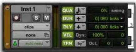 Avid Pro Tools 11.0 - Vue Real-Time Properties - 1
