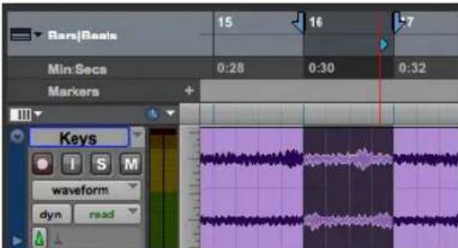 Avid Pro Tools 11.0 - Pour écouter une transition de boucle : - 1
