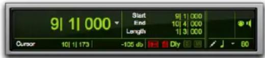 91 11 000 Start 91 11 000 End 101 41 000 Length 113 31 000 Cursor 101 11 173 -105 db Dry 60
